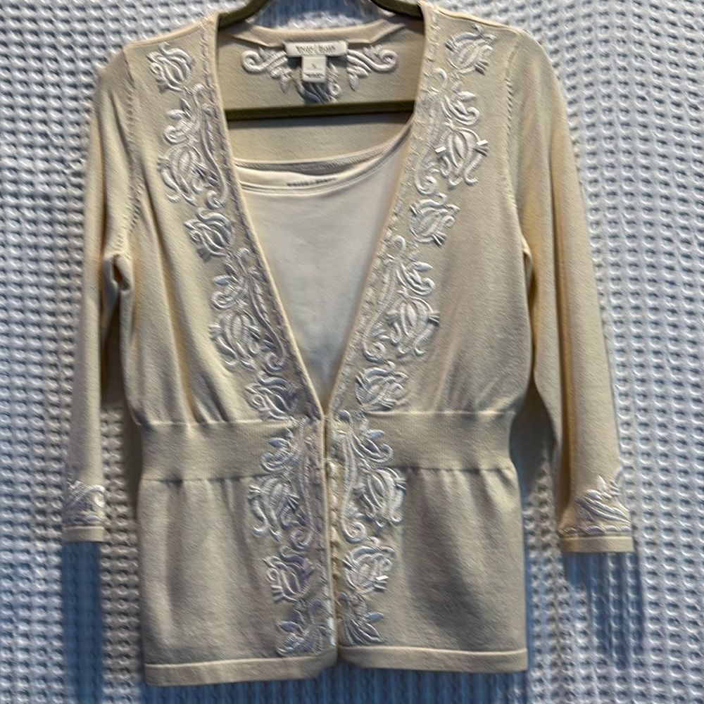 White House Black Market sweater set